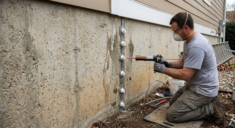 Foundation Crack Sealing in Sarasota, FL