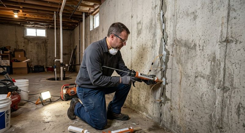 Structural Crack Repair in Sarasota, FL